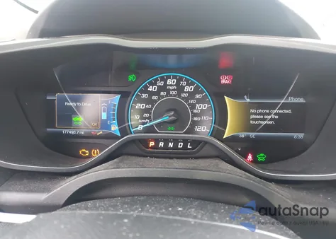 2013 Ford C-Max Energi Sel z USA, uszkodzony, nr VIN 1FADP5CU1DL557423